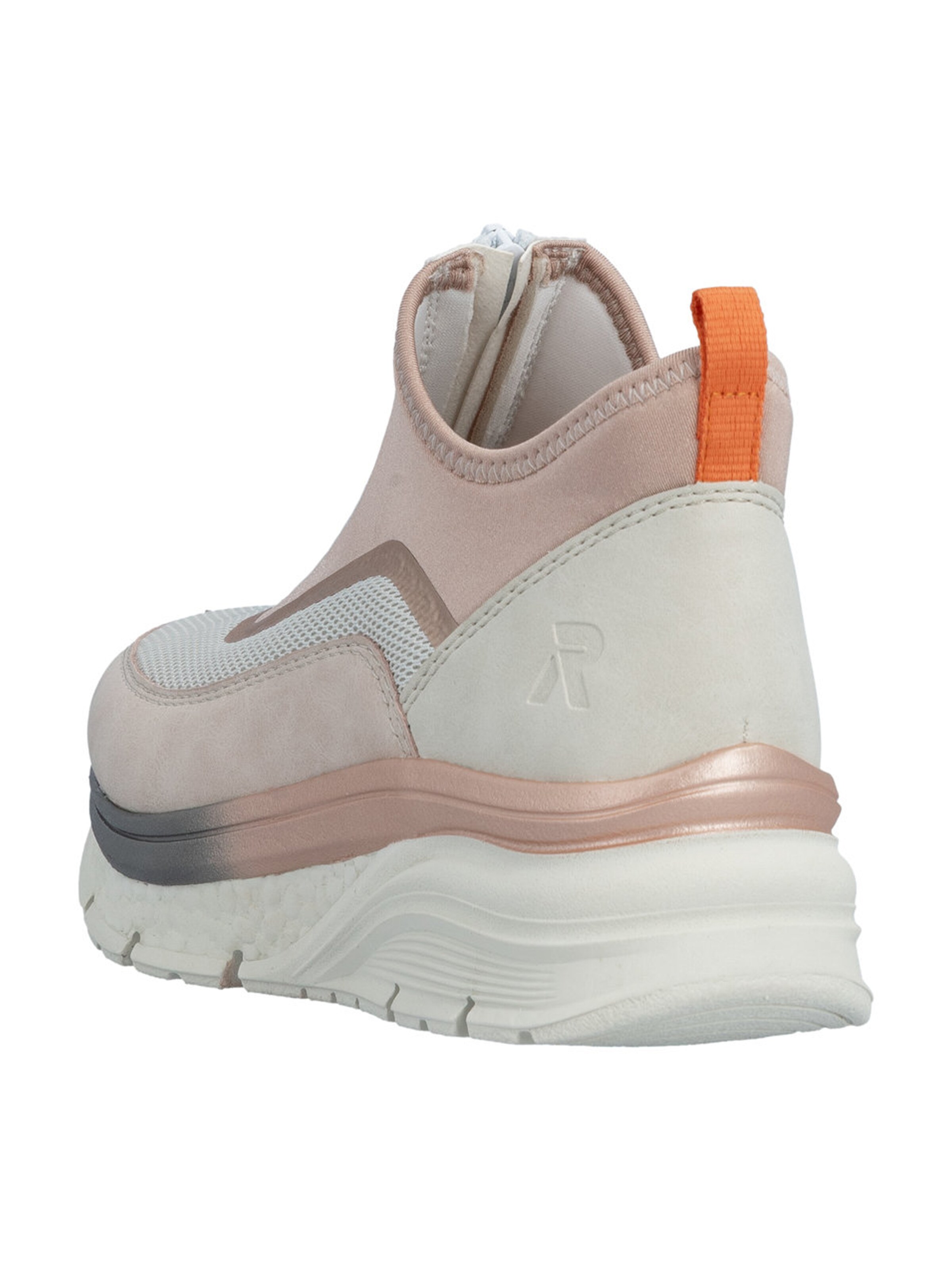 Rieker Σνίκερ ψηλό σε ροζ