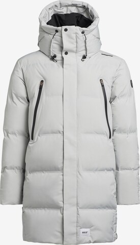 khujo Winter Coat 'Clide' in Grey: front