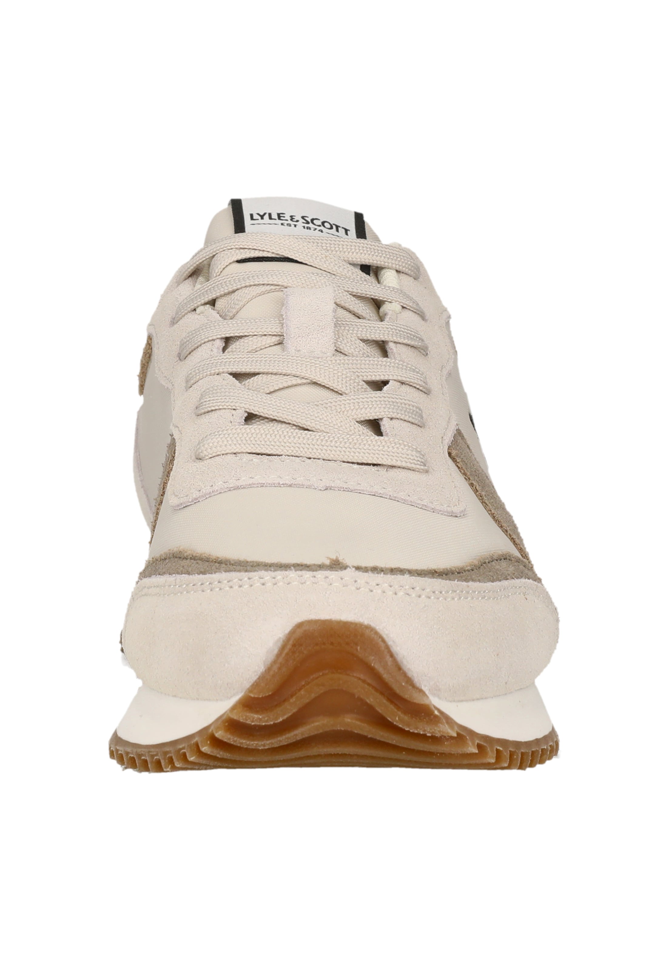 Lyle & Scott Platform trainers 'Leno' in Brown