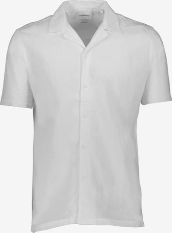 Lindbergh Button Up Shirt in White: front