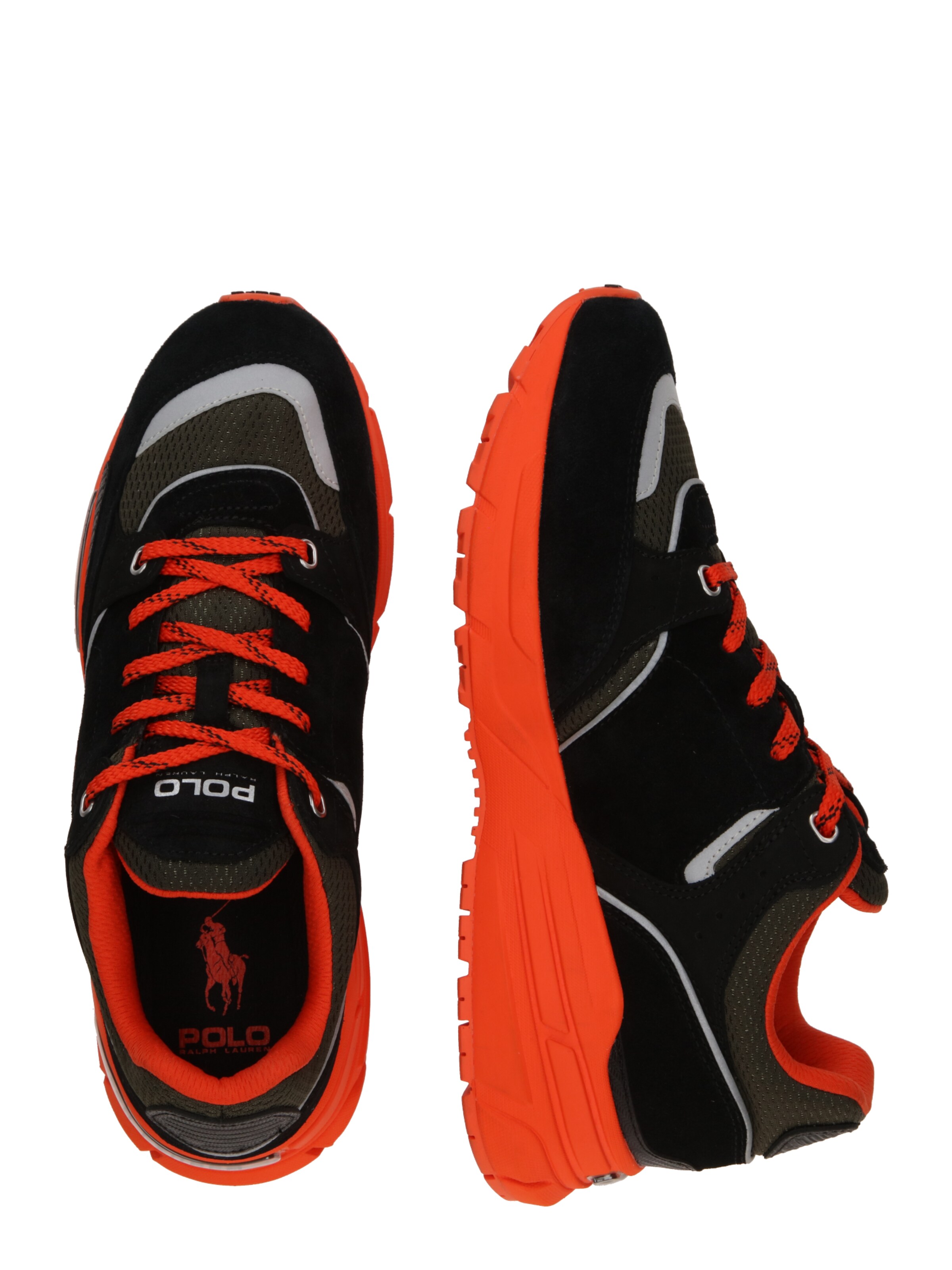 juoda Polo Ralph Lauren Sportbačiai be auliuko 'TRACKSTR 250'