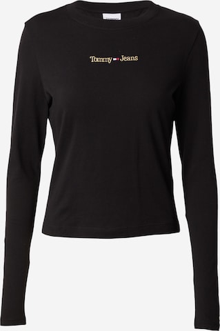 melns TOMMY HILFIGER T-Krekls: no priekšpuses