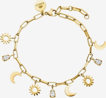 PURELEI - Pulsera 'Day N Night' en oro: frente
