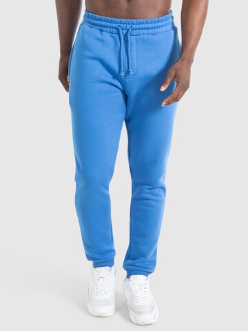Smilodox Tapered Broek 'Aldin' in Blauw: voorkant