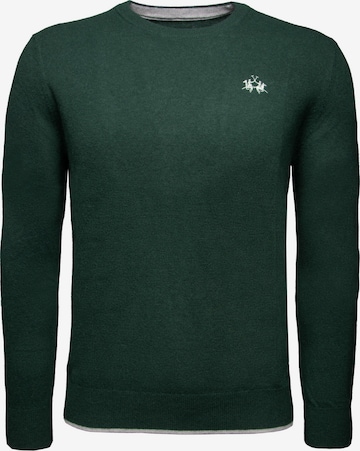 Pull-over La Martina en vert : devant