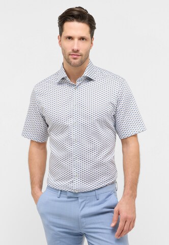 ETERNA Regular fit Button Up Shirt in White: front