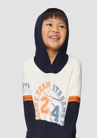 s.Oliver Sweatshirt in Blauw: voorkant