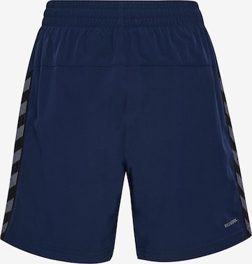 Hummel Regular Athletic Pants 'AUTHENTIC ' in Blue