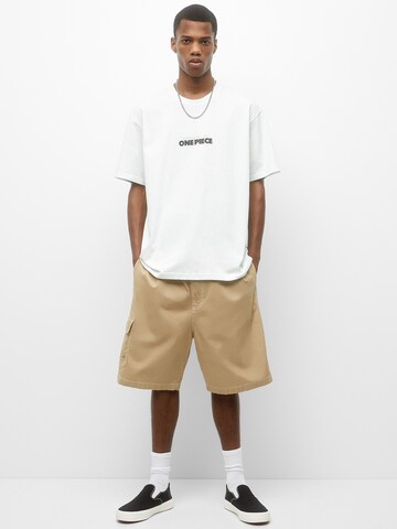 Pull&Bear T-Shirt in Grün