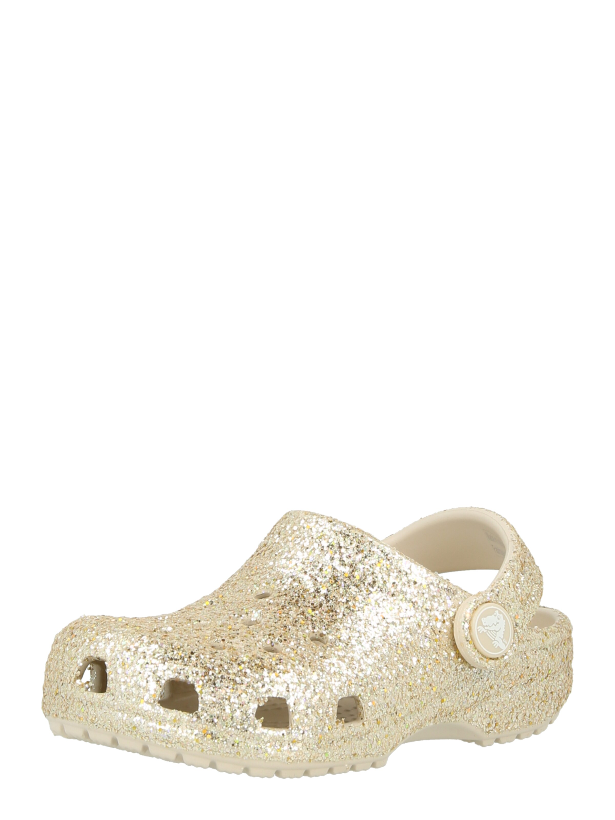 Crocs - Sandália 'Classic' em bege: frente