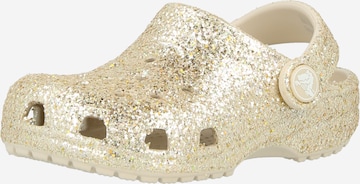 Crocs - Sandália 'Classic' em bege: frente