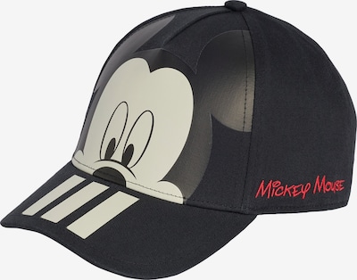 ADIDAS SPORTSWEAR Sportska kapa 'Adidas x Disney Micky Maus' veličine 50 u crvena / crna / prljavo bijela, Pregled proizvoda
