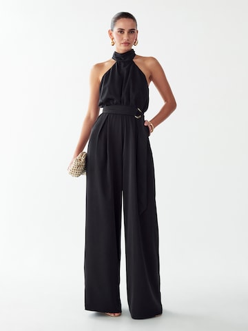 BWLDR Jumpsuit 'Crest' in Schwarz