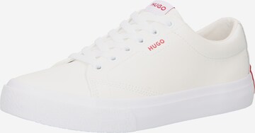 HUGO Sneakers 'Dyer Tenn' in White: front