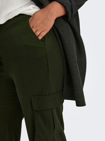 ONLY Carmakoma Regular Cargo Pants in Green