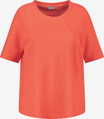 SAMOON Shirt in Orange: front