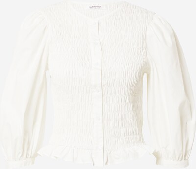GLAMOROUS Bluza | bela barva, Prikaz izdelka