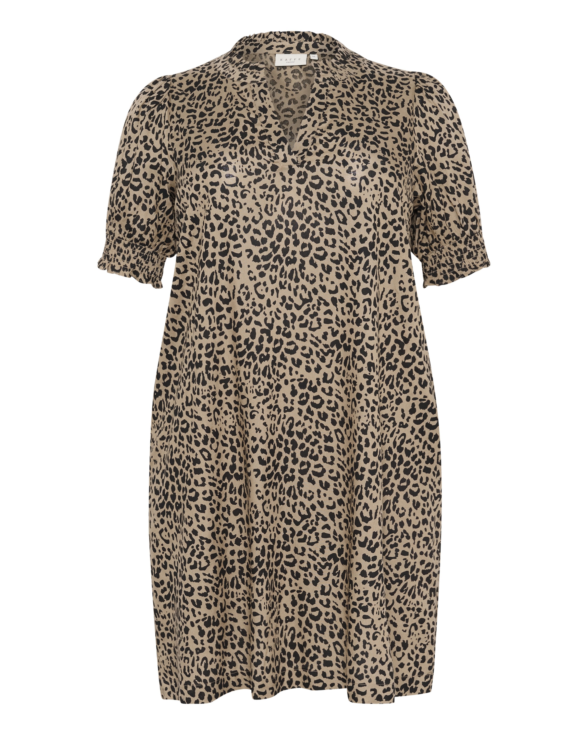 KAFFE CURVE Платье 'KC Beathea' в Цвет шампанского / Черный, Обзор товара