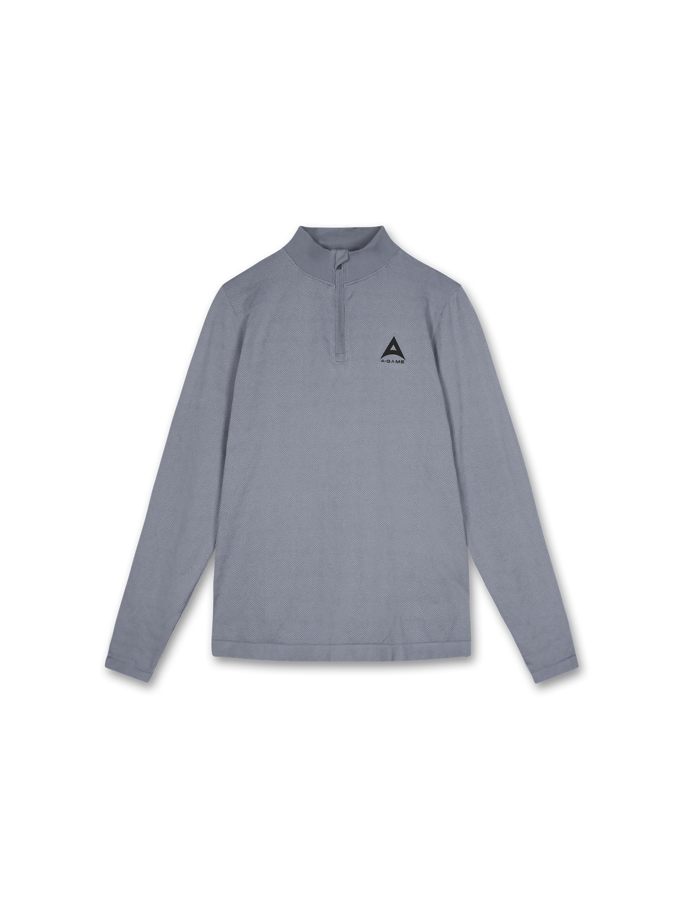 A-Game - Camiseta funcional en gris: frente