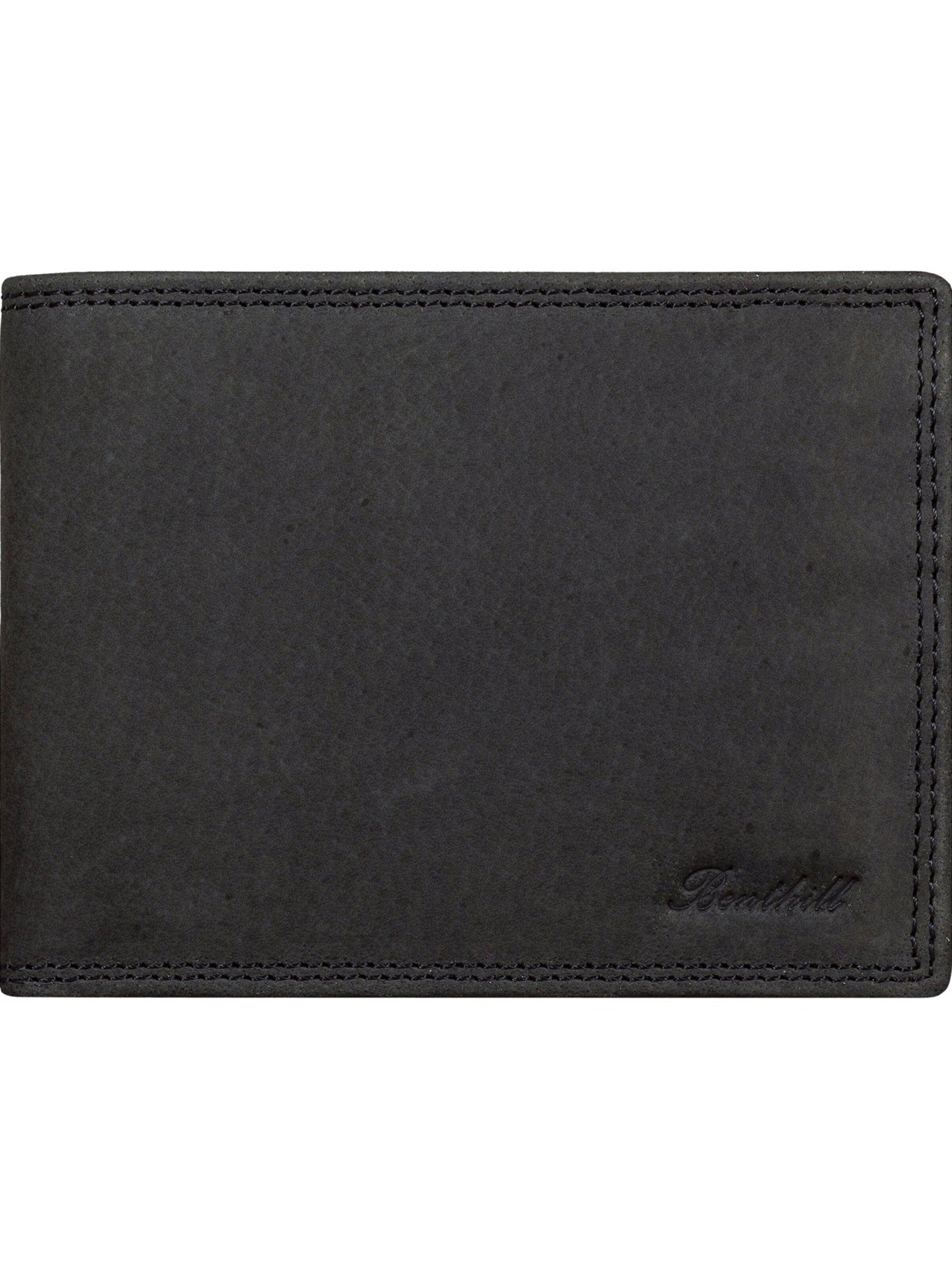 Benthill Wallet in Black: front