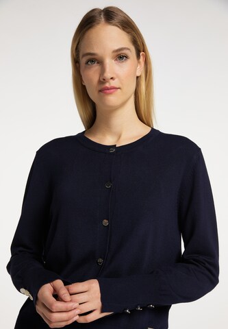 DreiMaster Klassik Strickjacke in Blau