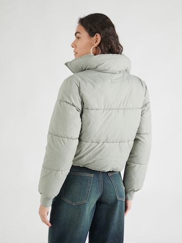 HOLLISTER Zimska jakna | zelena barva