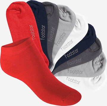 footstar Socken 'EVERYDAY! Kinder' in Rot: Vorderseite