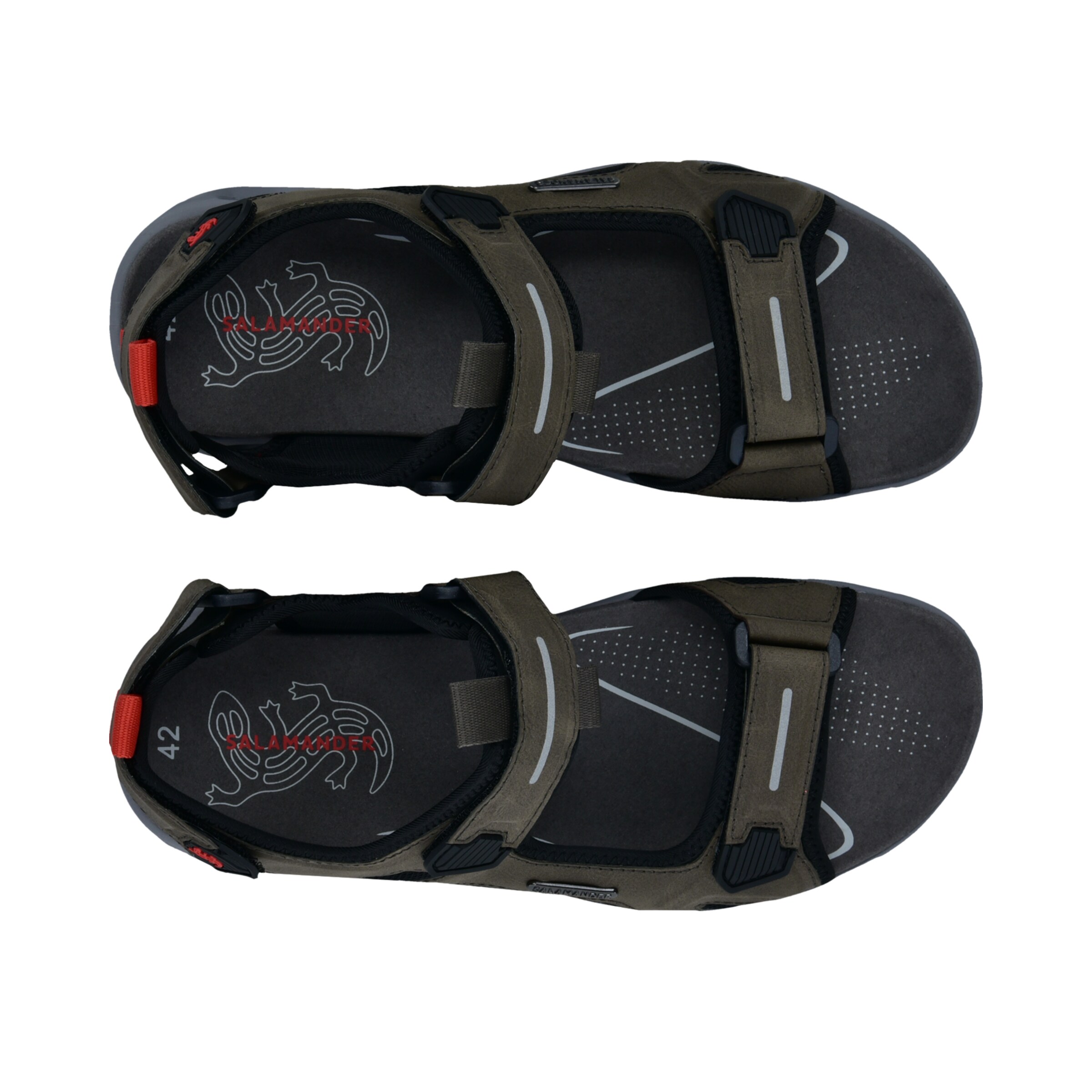 SALAMANDER Sandals in Green