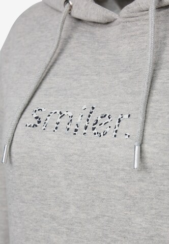 Sweat-shirt 'Sunny' smiler. en gris