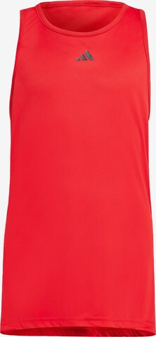 ADIDAS PERFORMANCE Sporttop in Rood: voorkant
