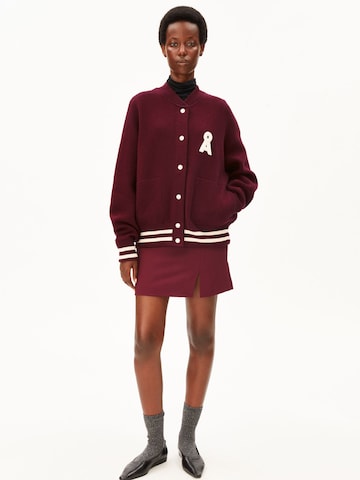 Cardigan ARMEDANGELS en rouge