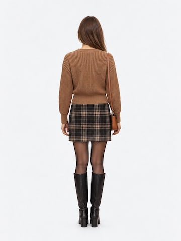 RYVAN Knit cardigan 'Strickjacken' in Brown