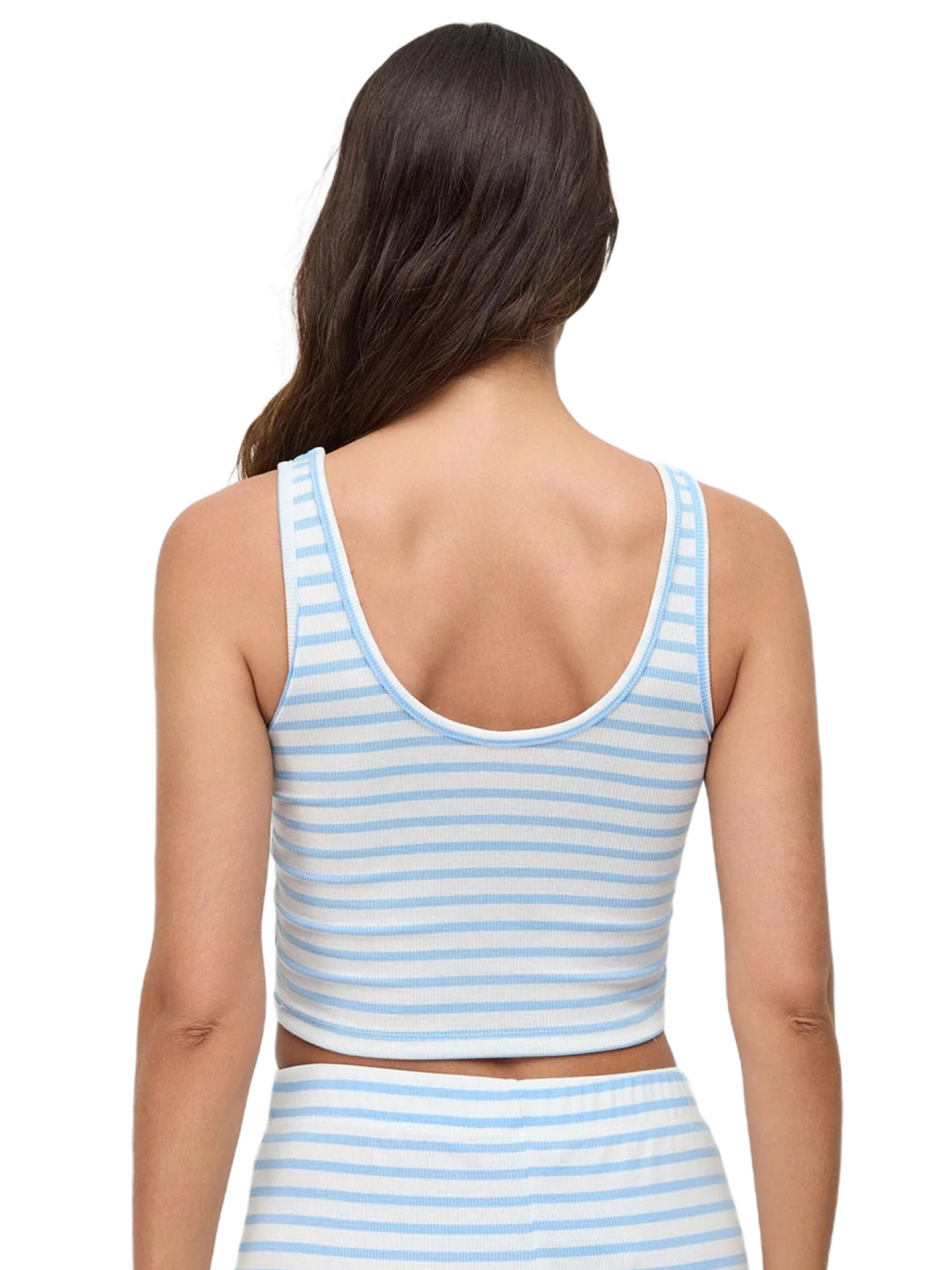 No Matter What Top 'Ernte' in Blauw