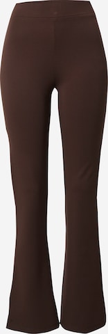 Pantalon 'PRETTY' JDY en marron : devant