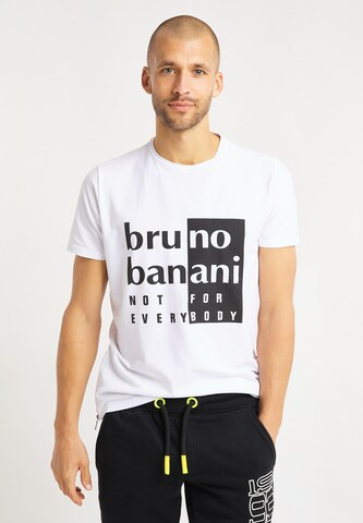 T-Shirt 'Murray' BRUNO BANANI en blanc : devant