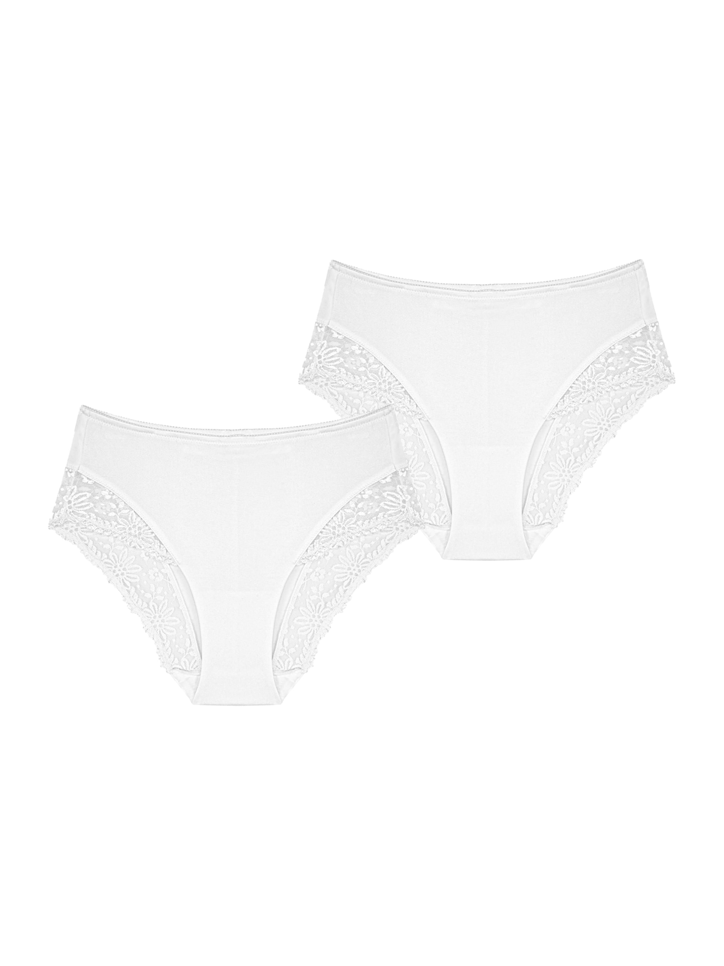 TRIUMPH Maxislip ' Ladyform Soft ' in Weiß: Vorderseite