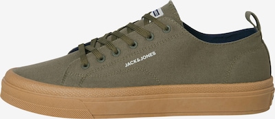 Sportbačiai be auliuko 'JFWBayswater' iš JACK & JONES, spalva – alyvuogių spalva / balta, Prekių apžvalga