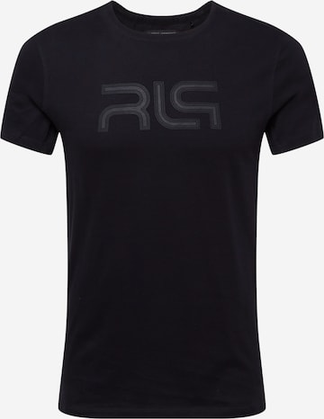 4F - Camiseta funcional en negro: frente