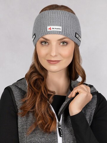 GIESSWEIN Headband 'Austria' in Grey: front