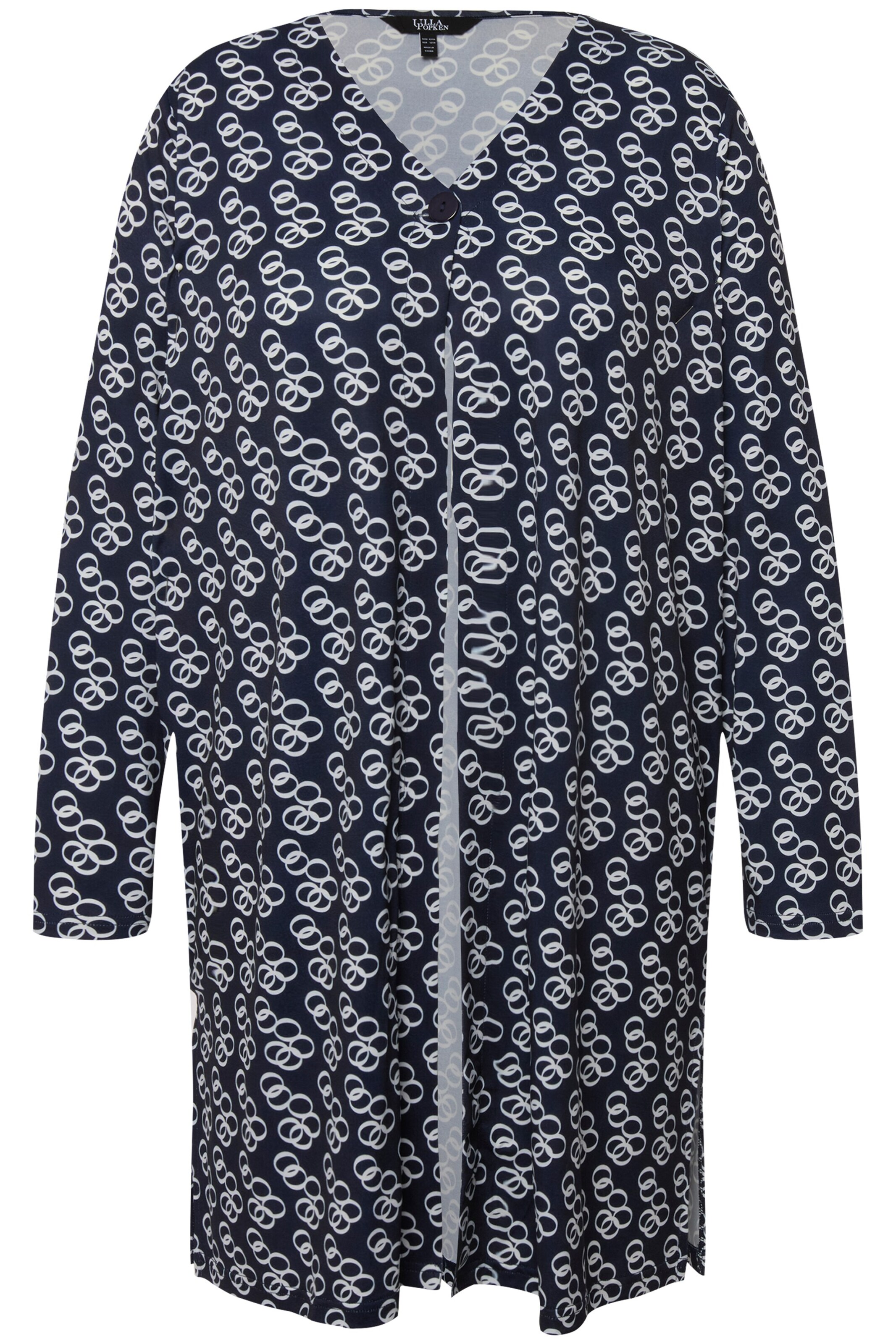 Ulla Popken Shirt in Blau: Vorderseite