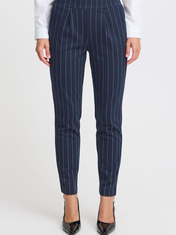 b.young Slim fit Chino trousers 'Rowan' in Blue: front