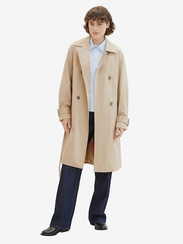 Manteau mi-saison TOM TAILOR en beige