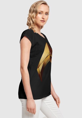ABSOLUTE CULT T-Shirt 'Aquaman - Emblem' in Schwarz