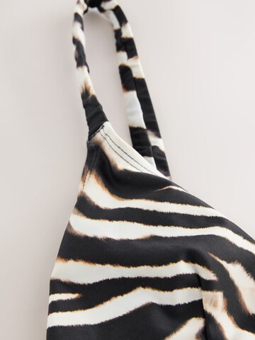 Next Triangel Bikinitop in Schwarz