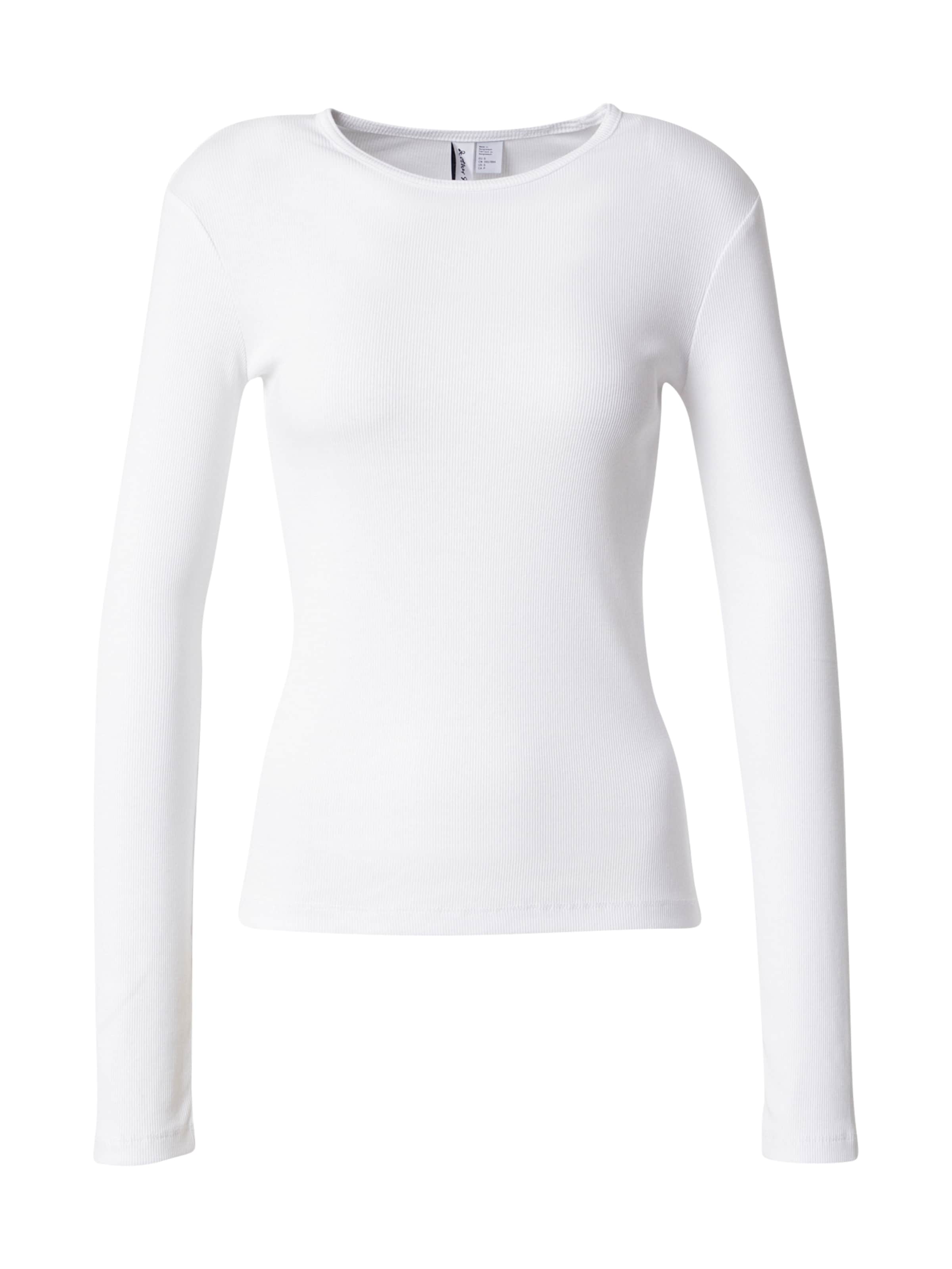 & Other Stories Tričko – bílá: přední strana