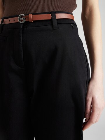 COMMA Slimfit Broek in Zwart