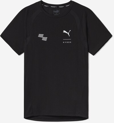 PUMA T-Shirt fonctionnel 'HYROX|PUMA  Ultrabreath' en noir / blanc, Vue avec produit