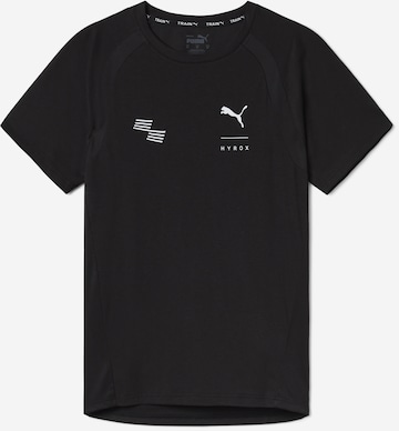 PUMA Sportshirt 'HYROX|PUMA  Ultrabreath' in Schwarz: predná strana