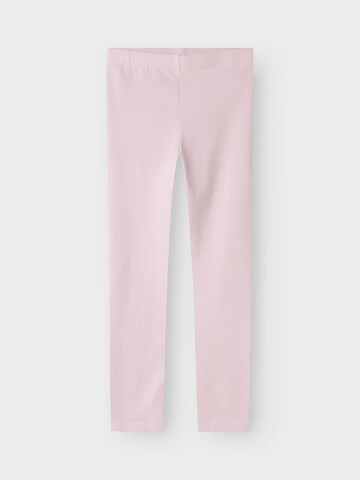 Skinny Leggings 'NKFVIVIAN' di NAME IT in lilla: frontale