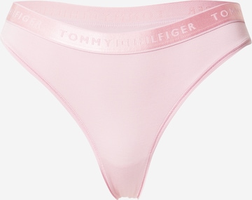 Tommy Hilfiger Underwear Stringi w kolorze różowy: przód